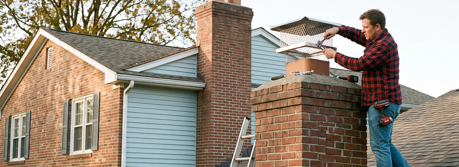 Chimney Spark Arrestor Installation in South Gate