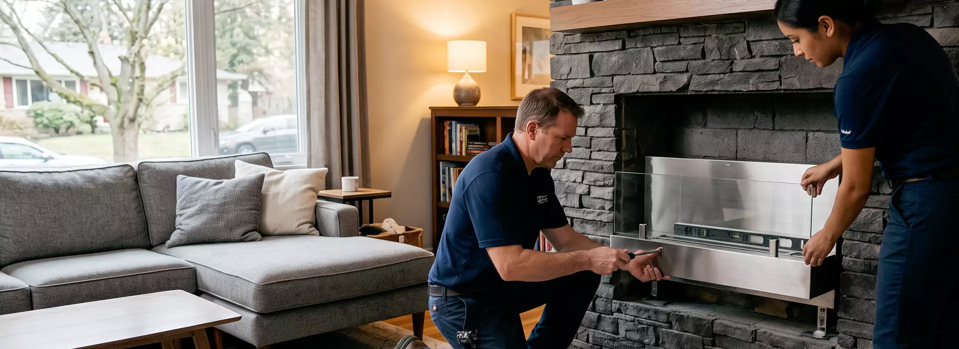 Ethanol Fireplace Installation in South Gate, CA