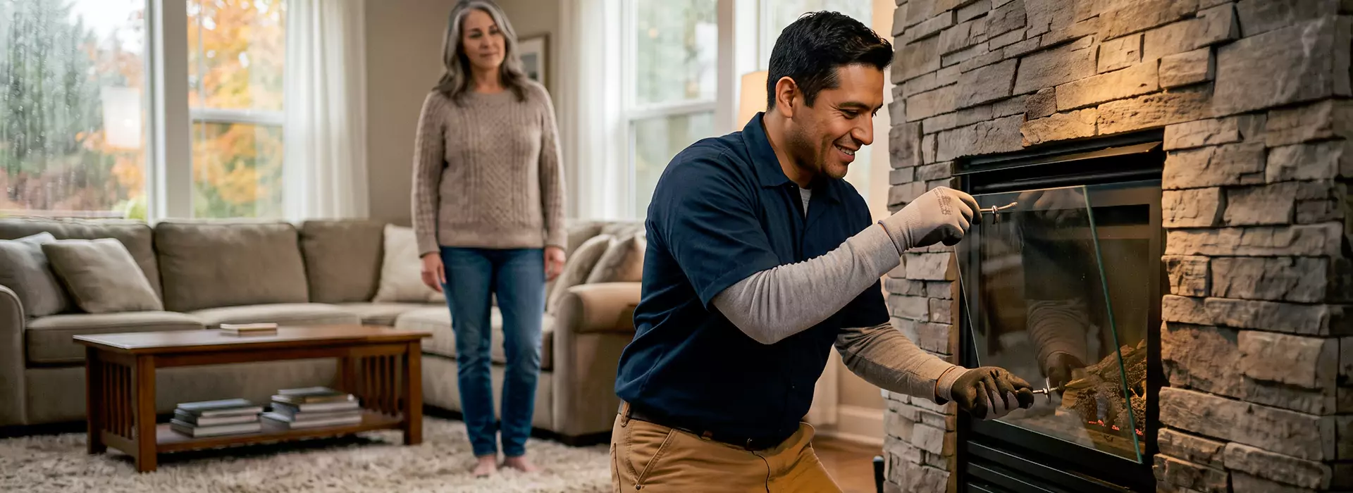 Fireplace Glass Replacement in South Gate, CA