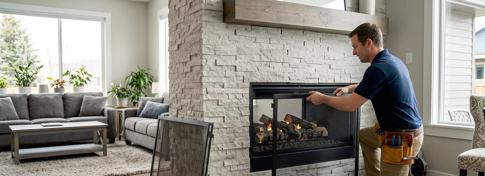 Fireplace Screen Replacement South Gate, CA