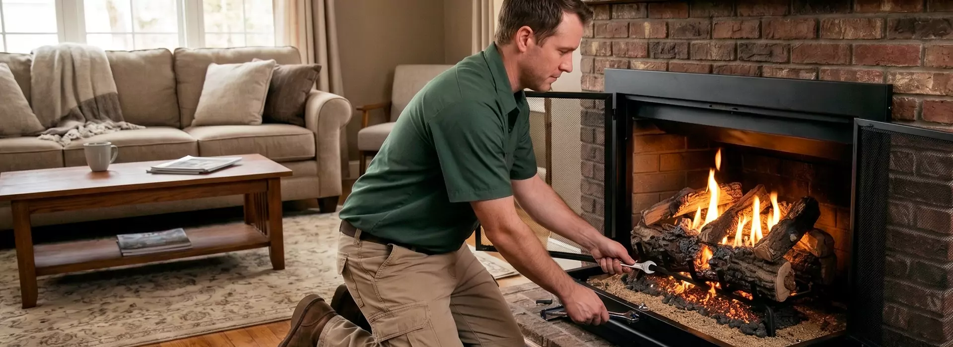 Gas Fireplace Logs in South Gate, CA