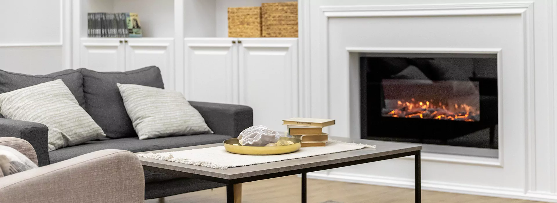 Modern Fireplace Design in South Gate, CA