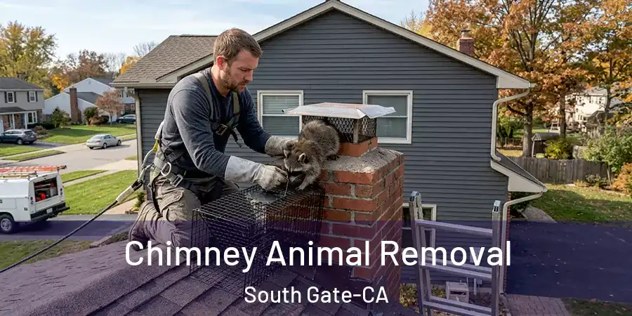  Chimney Animal Removal South Gate-CA