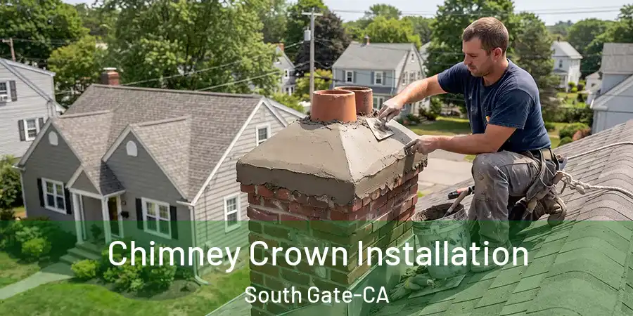  Chimney Crown Installation South Gate-CA