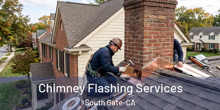  Chimney Flashing Services South Gate-CA