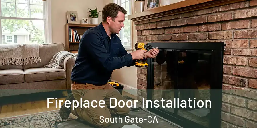  Fireplace Door Installation South Gate-CA