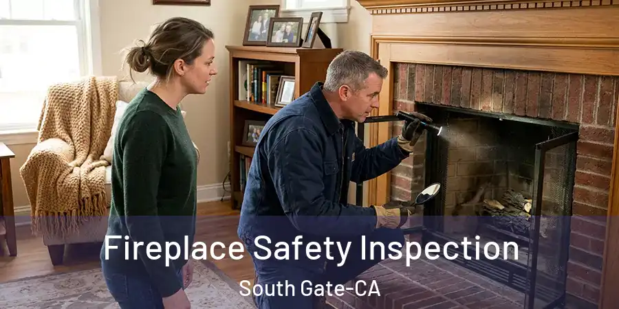  Fireplace Safety Inspection South Gate-CA