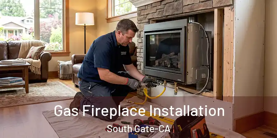  Gas Fireplace Installation South Gate-CA