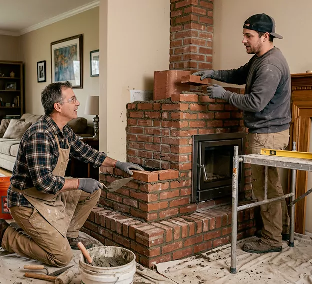 Certified Brick Fireplace Installation Company: Your Local Masonry Fireplace Contractors in South Gate, CA