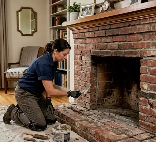 Certified Brick Fireplace Repair Company: Your Local Fireplace Masonry Repair Team in South Gate, CA