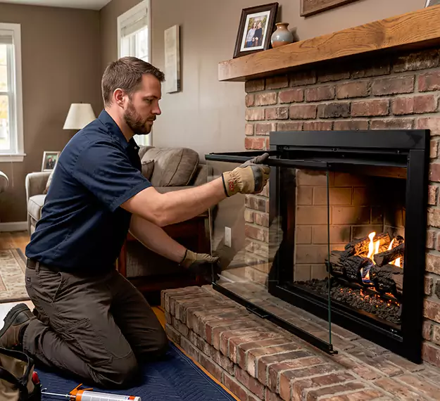 Certified Fireplace Glass Installation Company: Your Local Fireplace Glass Door Installer in South Gate, CA