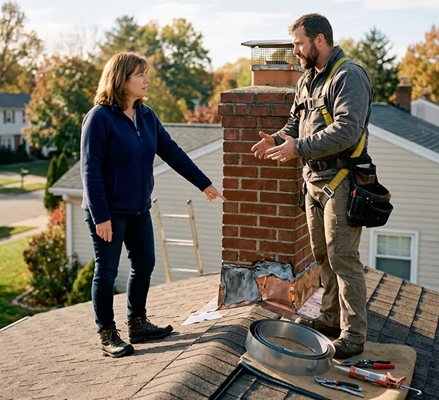 What Makes Our Chimney Flashing Services Different in South Gate, CA?