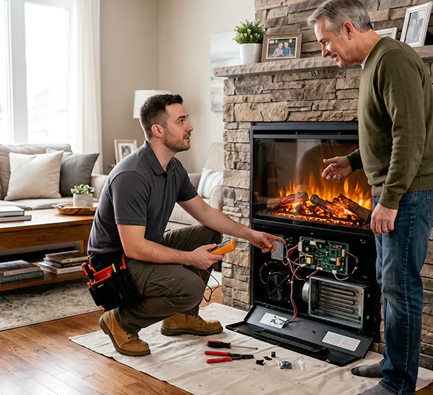 Why South Gate Homeowners Choose Our Electric Fireplace Repair Team?