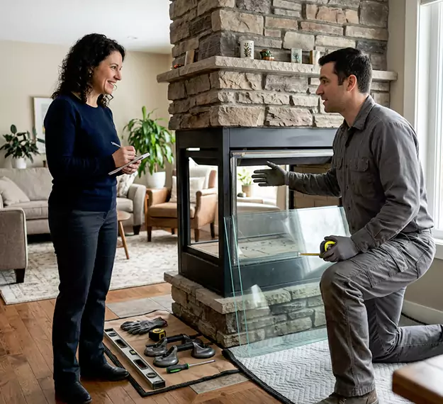 Certified Fireplace Glass Installation Company: Your Local Fireplace Glass Door Installer in South Gate, CA