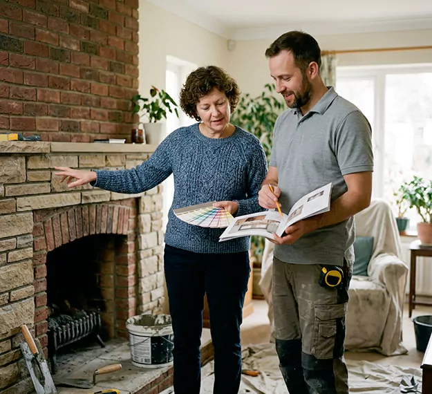 Why South Gate Homeowners Choose Our Fireplace Makeover Team?