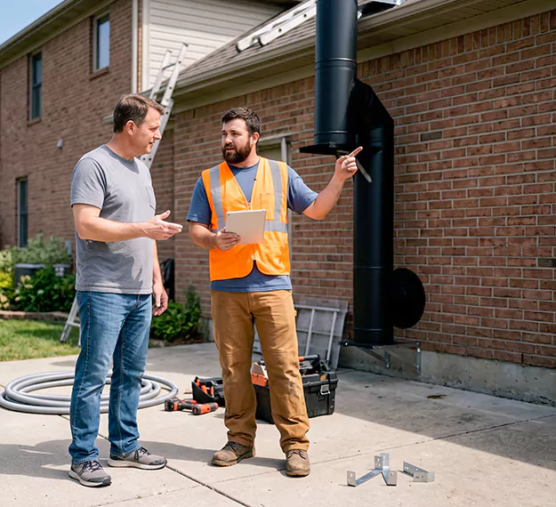 Why South Gate Homeowners Choose Our Metal Chimney Team?