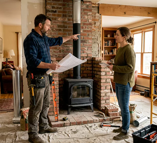 Why South Gate Homeowners Choose Our Wood Fireplace Installation Team?