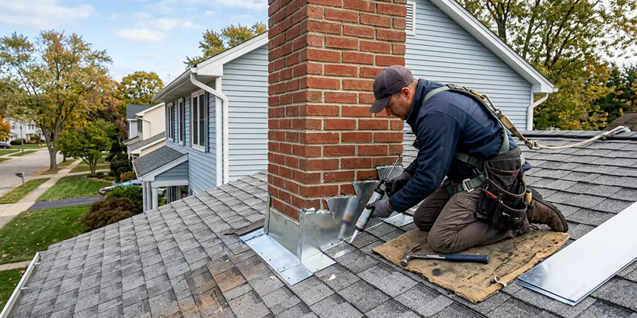 Roof and Chimney Flashing Leak Repair South Gate