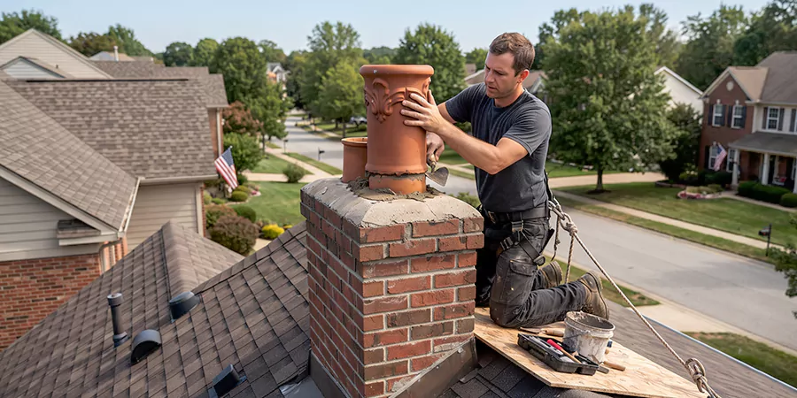 Decorative and Custom Chimney Pot Installation South Gate