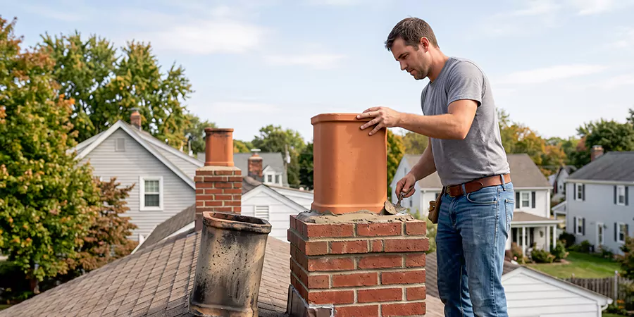 Matching Chimney Pot Replacement South Gate