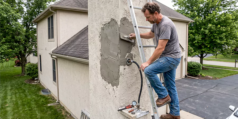 Gas and Stucco Chimney Repair South Gate