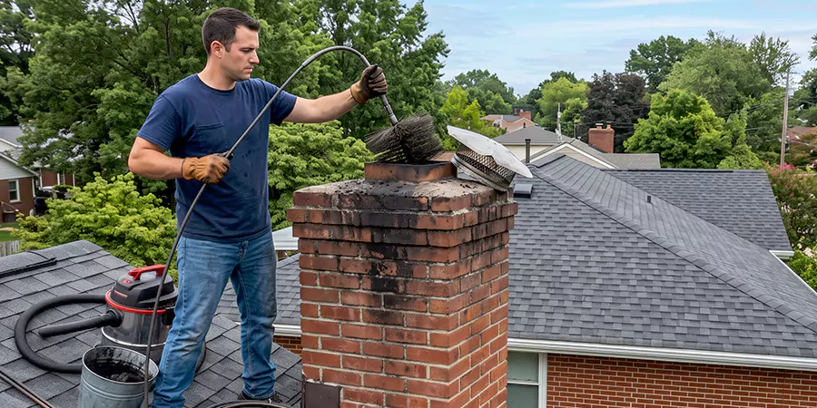 Creosote Treatment for Chimney South Gate