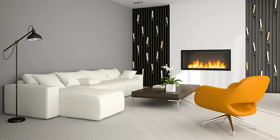 Custom Electric Fireplace Design South Gate