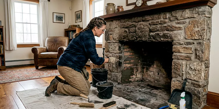 Refurbish Wood Burning Fireplace South Gate