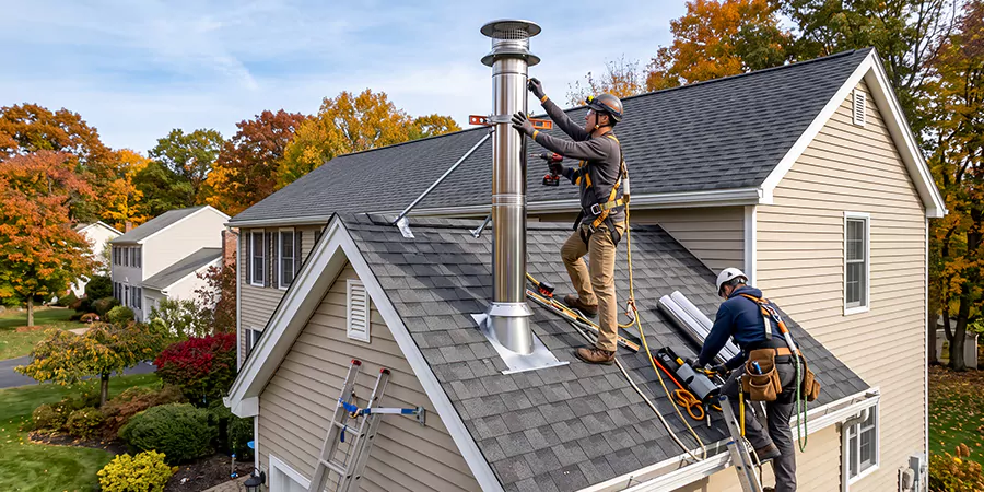Freestanding and Corner Pellet Stove Installation South Gate