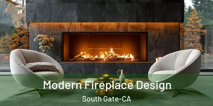 Modern Fireplace Design South Gate-CA